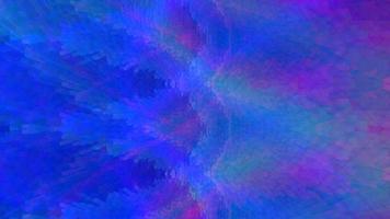 Abstract textured iridescent glowing blue background video