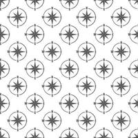 Sign of compass seamless pattern vector