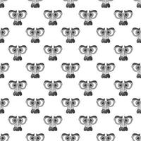 Clown face seamless pattern vector