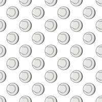 Tennis balls seamless pattern vector