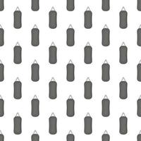 Punching bag seamless pattern vector