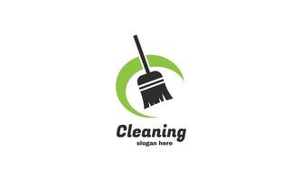 abstract modern cleaning logo template designs vector illustration