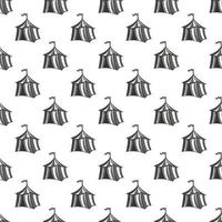 Knights tent seamless pattern vector