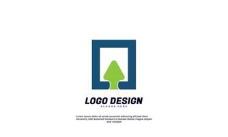 impresionante flecha de logotipo creativo para el éxito empresarial historia de acciones mercado progreso icono de logotipo vector