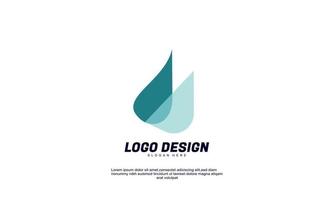 awesome creative idea logo for building or corporate multicolor color design template vector
