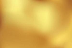 Gold abstract blurred gradient background. Vector illustration.