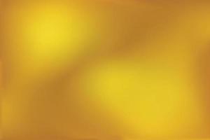 Gold abstract blurred gradient background. Vector illustration.