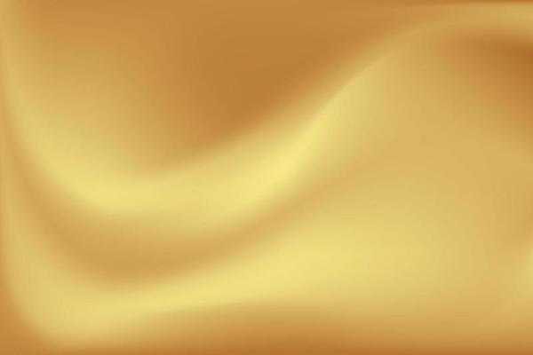 Gold abstract blurred gradient background. Vector illustration.