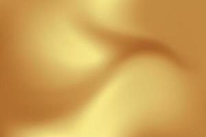 Gold abstract blurred gradient background. Vector illustration.