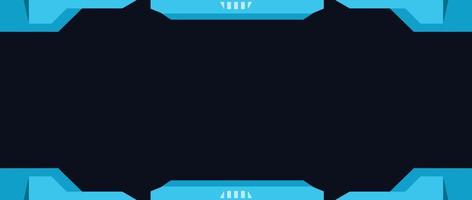 modern blue background vector