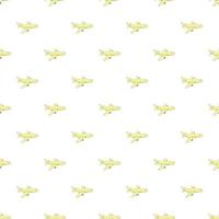 Plane pattern, cartoon style vector