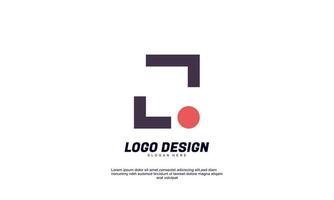 awesome stock vector abstract creative idea brand identity for  corporate business isolated logo designs template