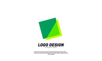 stock abstract creative idea rectangle and triangle for company building or business transparent color design template vector