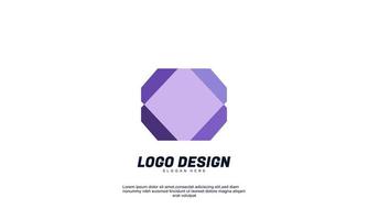 stock abstract creative company business transparent multicolor gradient design logo vector