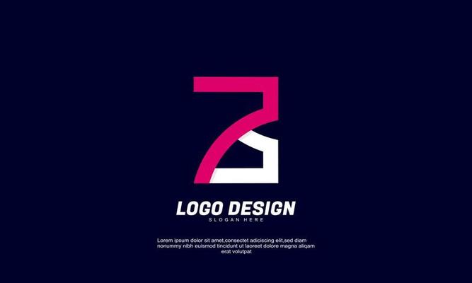abstract illustration creative hi tech company logo business concept vector icon design