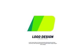 elemento de forma de diseño de icono de negocio moderno creativo con plantilla de negocio mejor para identidad de marca vector