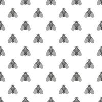 Fly seamless pattern vector