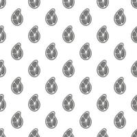 Steak seamless pattern vector