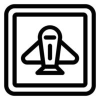 transportation icon black and white vector