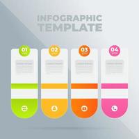 Vector infographic design template with options or steps