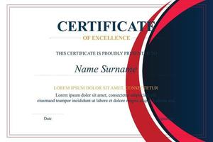 Creative Certificate of Appreciation Award Template vector