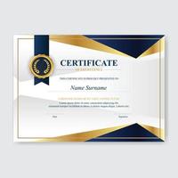 Creative Certificate of Appreciation Award Template vector