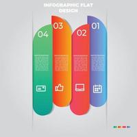 Business data visualization. Process chart. Abstract elements of graph, diagram with steps, options, parts or processes. Vector business template for presentation. Creative concept for infographic.