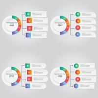 Business data visualization. Process chart. Abstract elements of graph, diagram with steps, options, parts or processes. Vector business template for presentation. Creative concept for infographic.