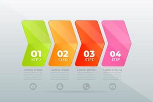 design modern Professional steps vector