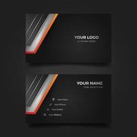Print business card template vector