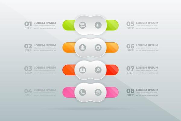 design modern Professional steps