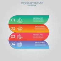 Business data visualization. Process chart. Abstract elements of graph, diagram with steps, options, parts or processes. Vector business template for presentation. Creative concept for infographic.