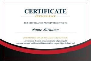 Creative Certificate of Appreciation Award Template vector