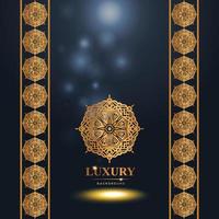 Luxury golden mandala background Free Vector