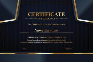 Creative Certificate of Appreciation Award Template vector