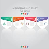 Business data visualization. Process chart. Abstract elements of graph, diagram with steps, options, parts or processes. Vector business template for presentation. Creative concept for infographic.