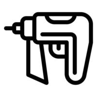 tools icon black and white vector