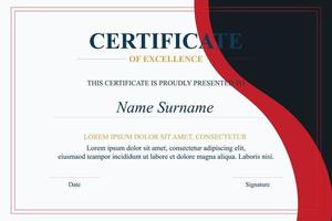 Creative Certificate of Appreciation Award Template vector