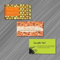 Creative black dark business card Template modern and Clean design vector