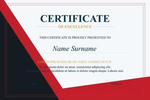 Creative Certificate of Appreciation Award Template vector