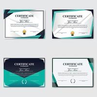 Creative Certificate of Appreciation Award Template vector