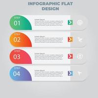 Business data visualization. Process chart. Abstract elements of graph, diagram with steps, options, parts or processes. Vector business template for presentation. Creative concept for infographic.