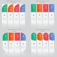 Business data visualization. Process chart. Abstract elements of graph, diagram with steps, options, parts or processes. Vector business template for presentation. Creative concept for infographic.