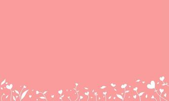 Simple Valentine Background vector