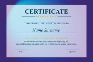 Creative Certificate of Appreciation Award Template vector