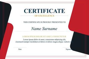 Creative Certificate of Appreciation Award Template vector