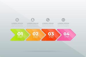 design modern Professional steps vector