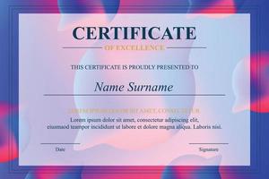 Creative Certificate of Appreciation Award Template vector