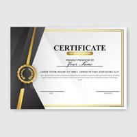 Creative Certificate of Appreciation Award Template vector