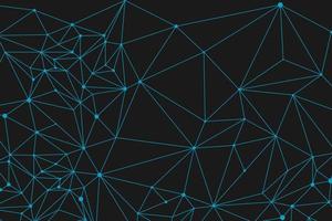 Medical dna pattern for presentation. Vector biotechnology research design. Blue plexus line background